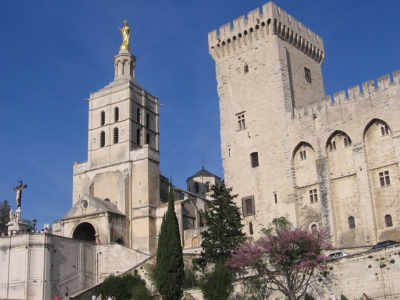 Vue de Avignon en Provence