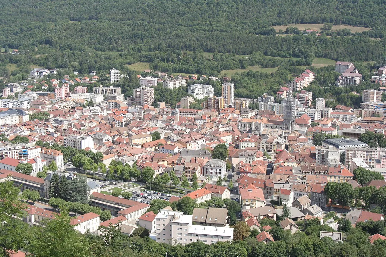 Vue de Gap en Provence