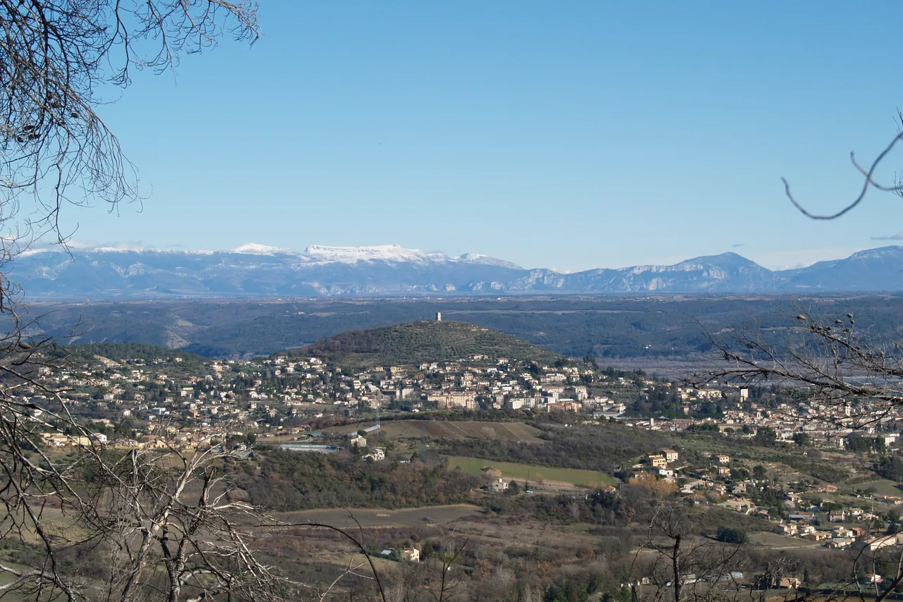 Vue panoramique de Manosque, siège de SOL·IA