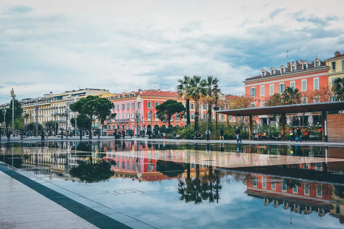 Vue de Nice en Provence