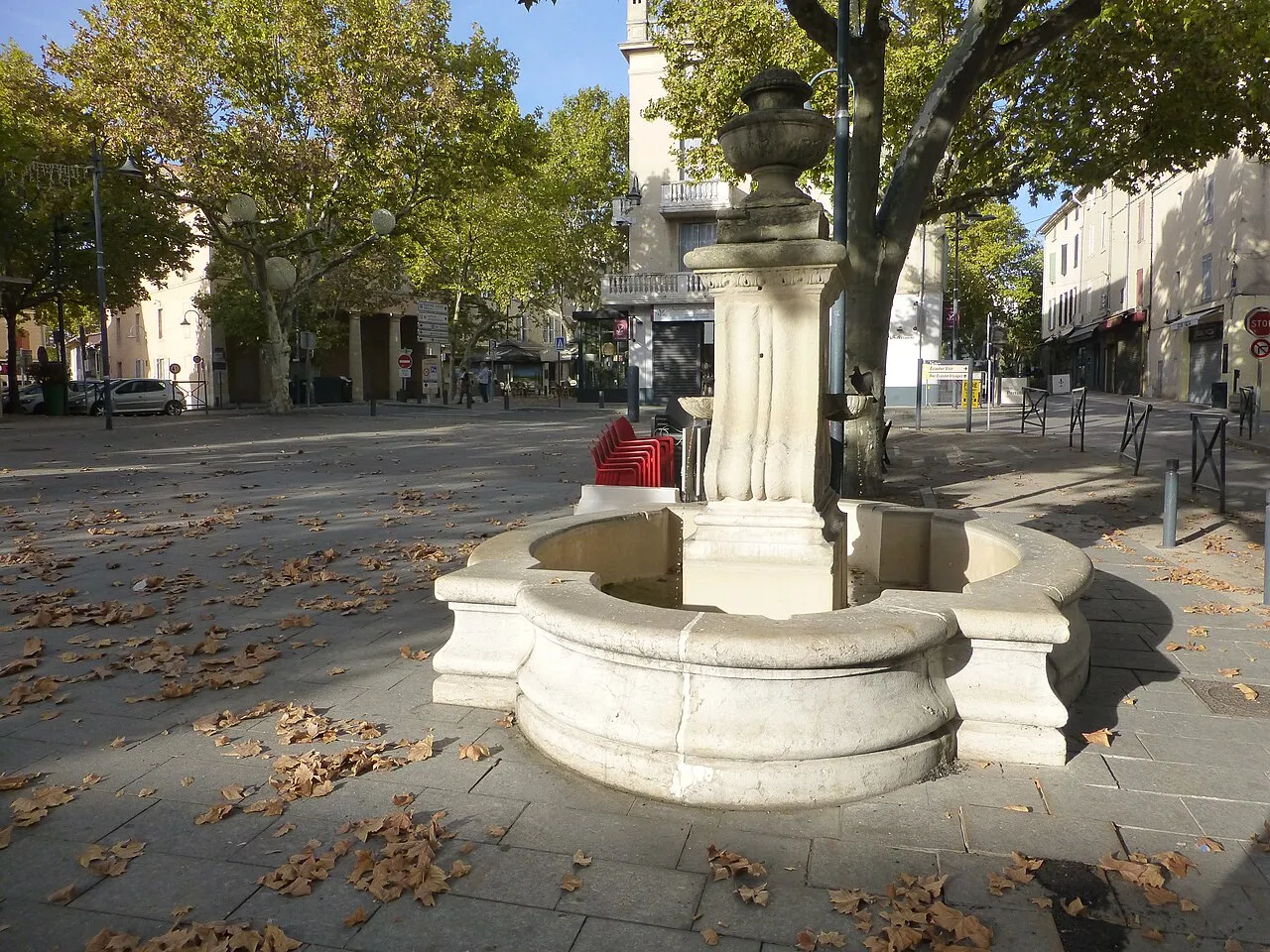 Vue de Pertuis en Provence